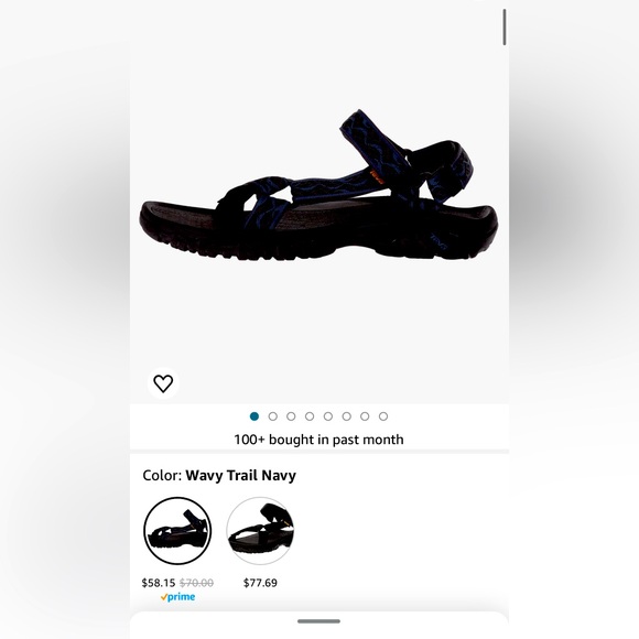 Teva Men's Hurricane 4-Like New - Picture 2 of 7